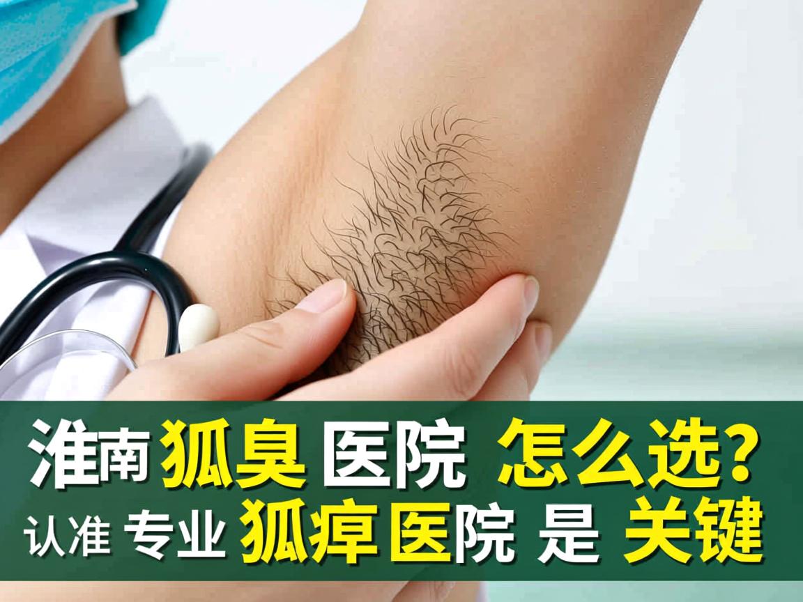 淮南狐臭医院怎么选？认准专业狐臭医院是关键