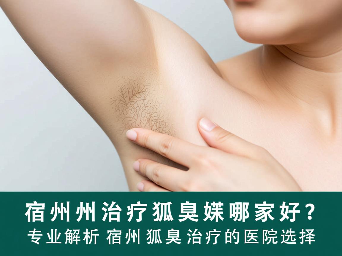 宿州治疗狐臭哪家好？专业解析宿州狐臭治疗的医院选择