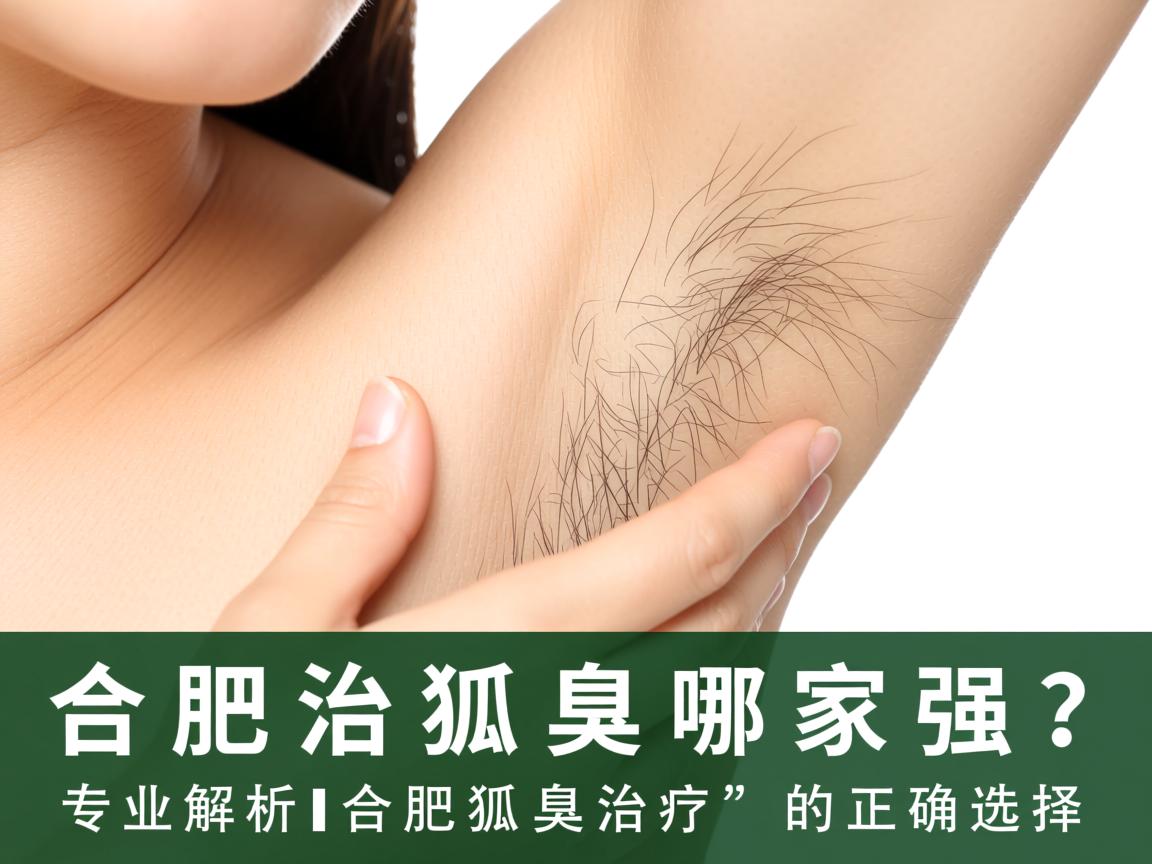 合肥治狐臭哪家强？专业解析合肥狐臭治疗的正确选择