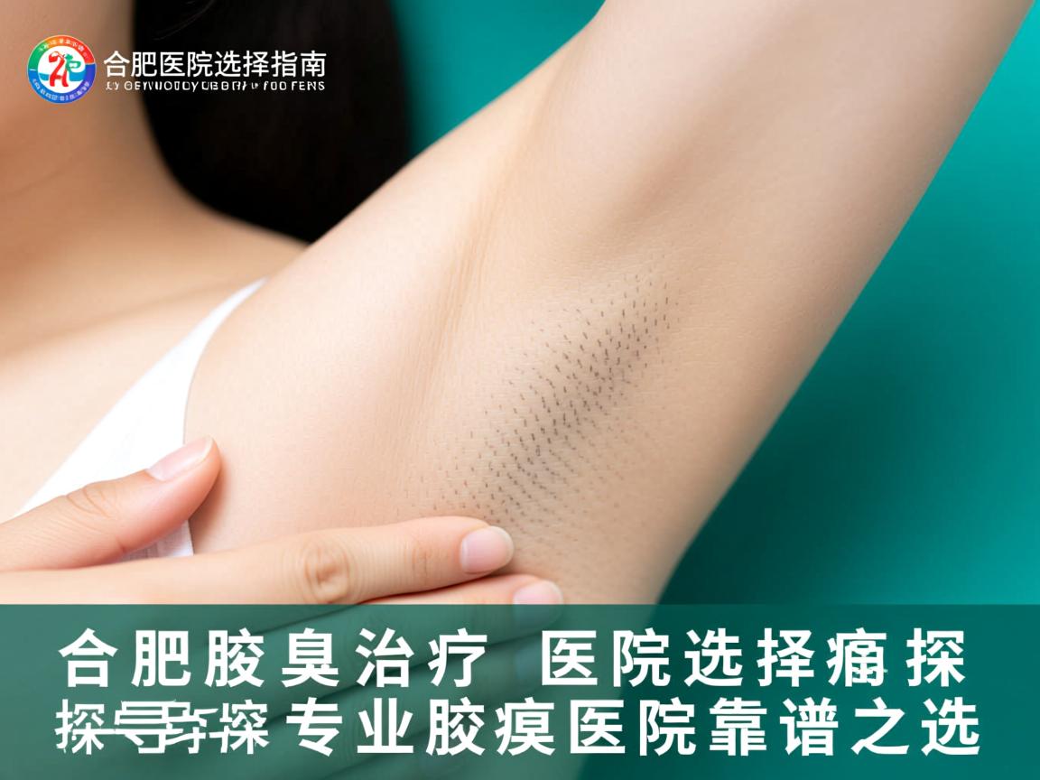 合肥腋臭治疗医院选择指南，探寻合肥专业腋臭医院的靠谱之选