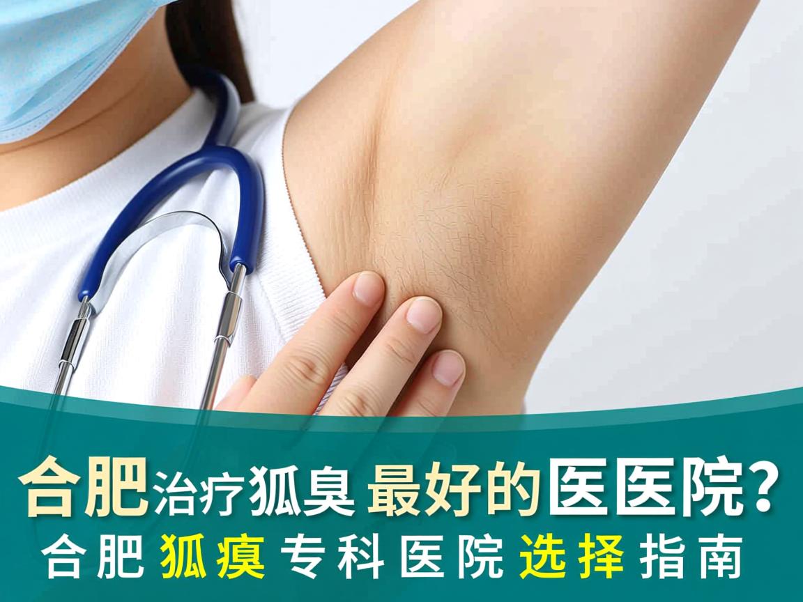 合肥治疗狐臭最好的医院？合肥狐臭专科医院选择指南