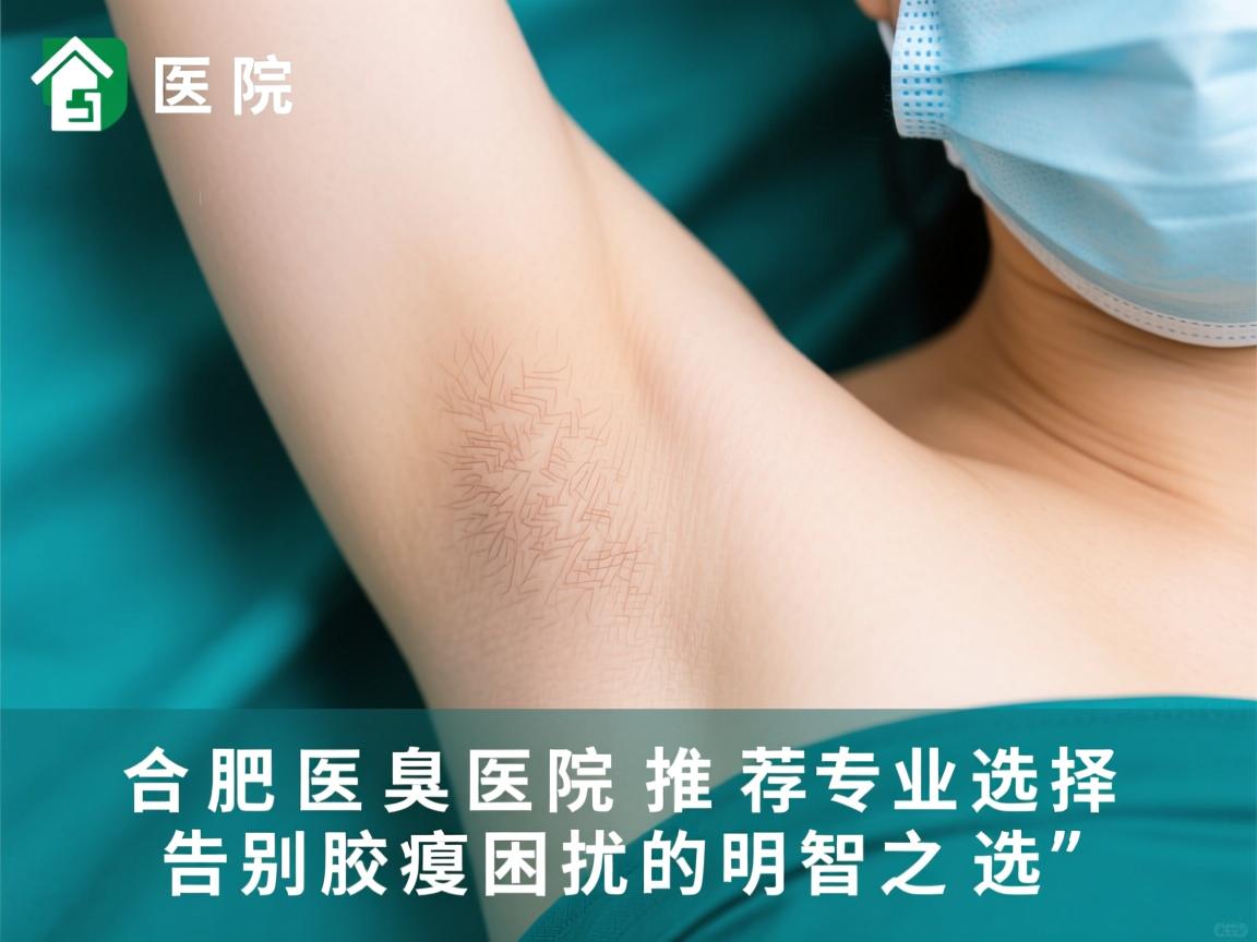 合肥腋臭医院推荐，专业选择，告别腋臭困扰的明智之选