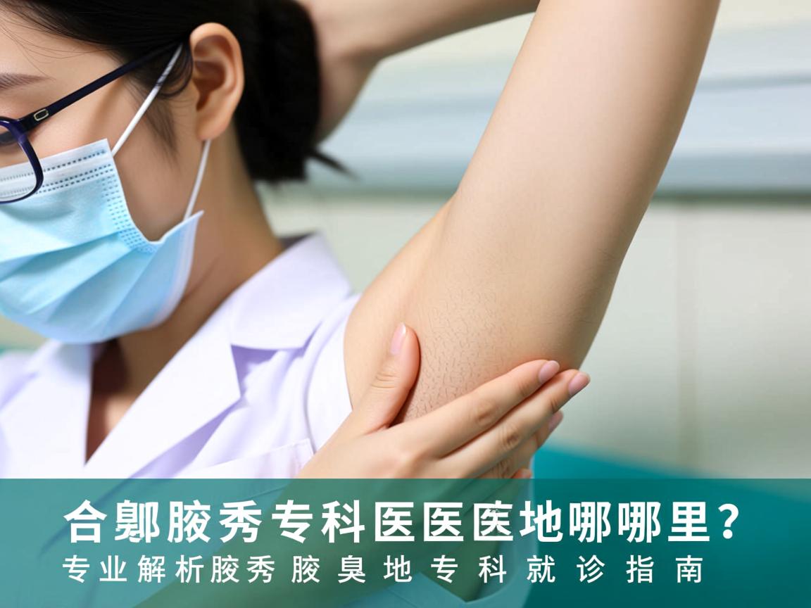 合肥腋秀腋臭专科医院地址在哪里？专业解析腋秀腋臭专科就诊指南