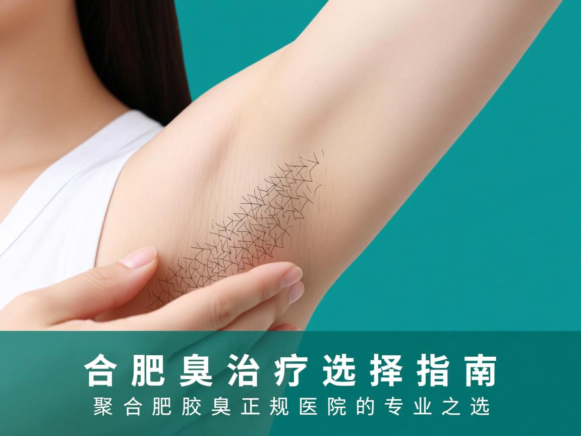 合肥腋臭治疗选择指南，聚焦合肥腋臭正规医院的专业之选