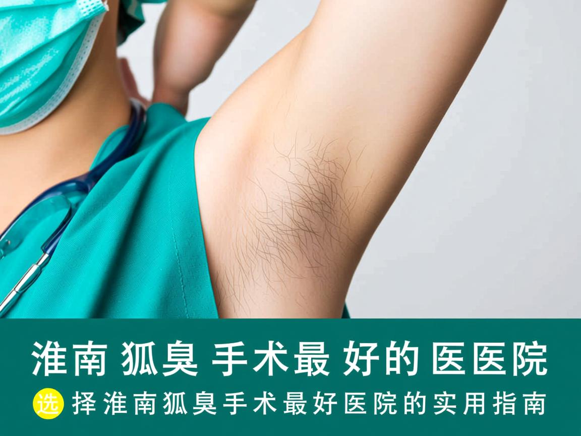 淮南狐臭手术最好的医院，选择淮南狐臭手术最好医院的实用指南