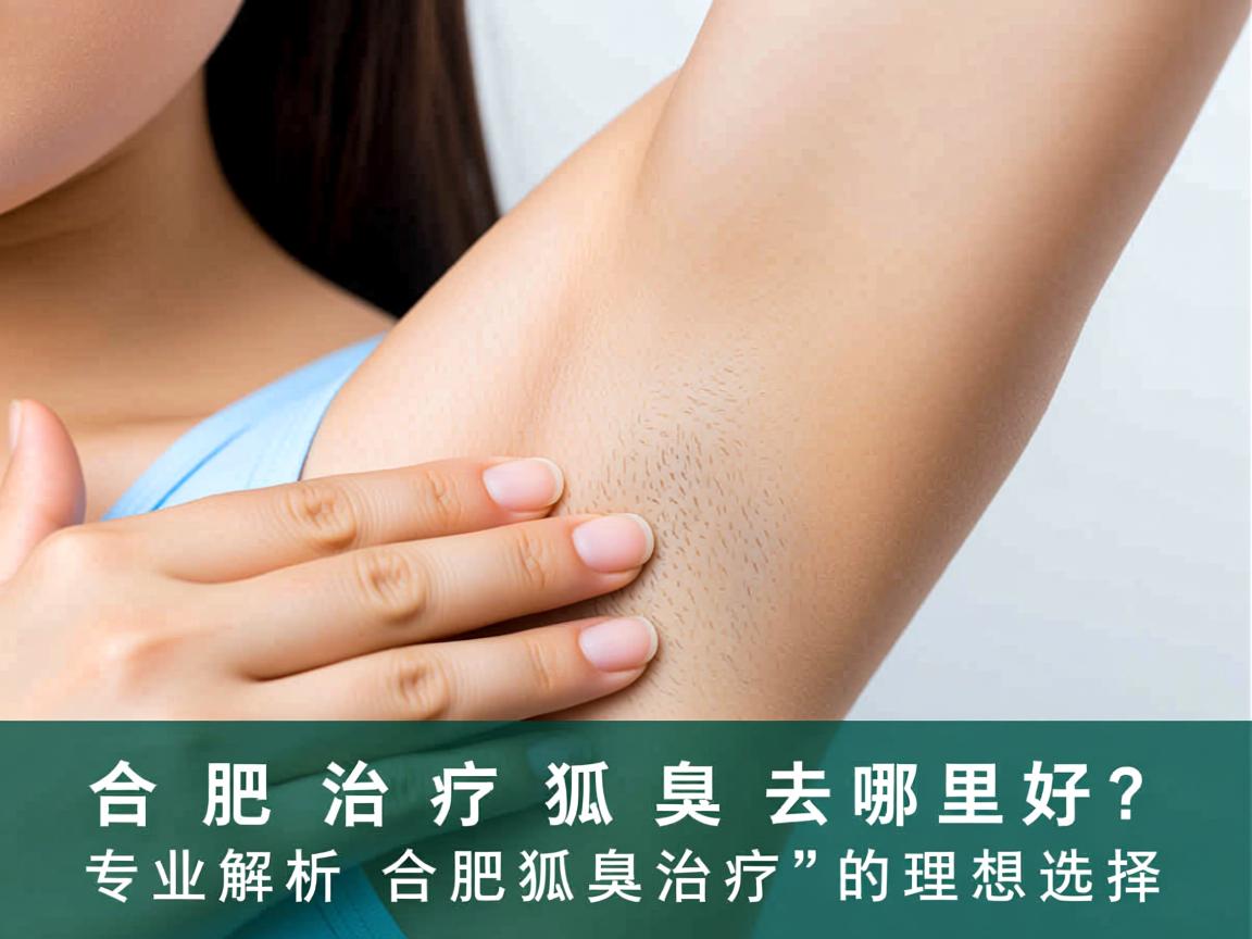 合肥治疗狐臭去哪里好？专业解析合肥狐臭治疗的理想选择