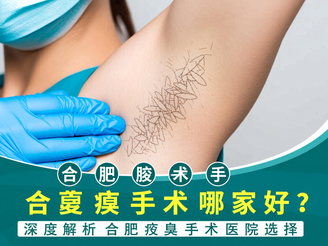 合肥腋臭手术哪家好？深度解析合肥腋臭手术医院选择