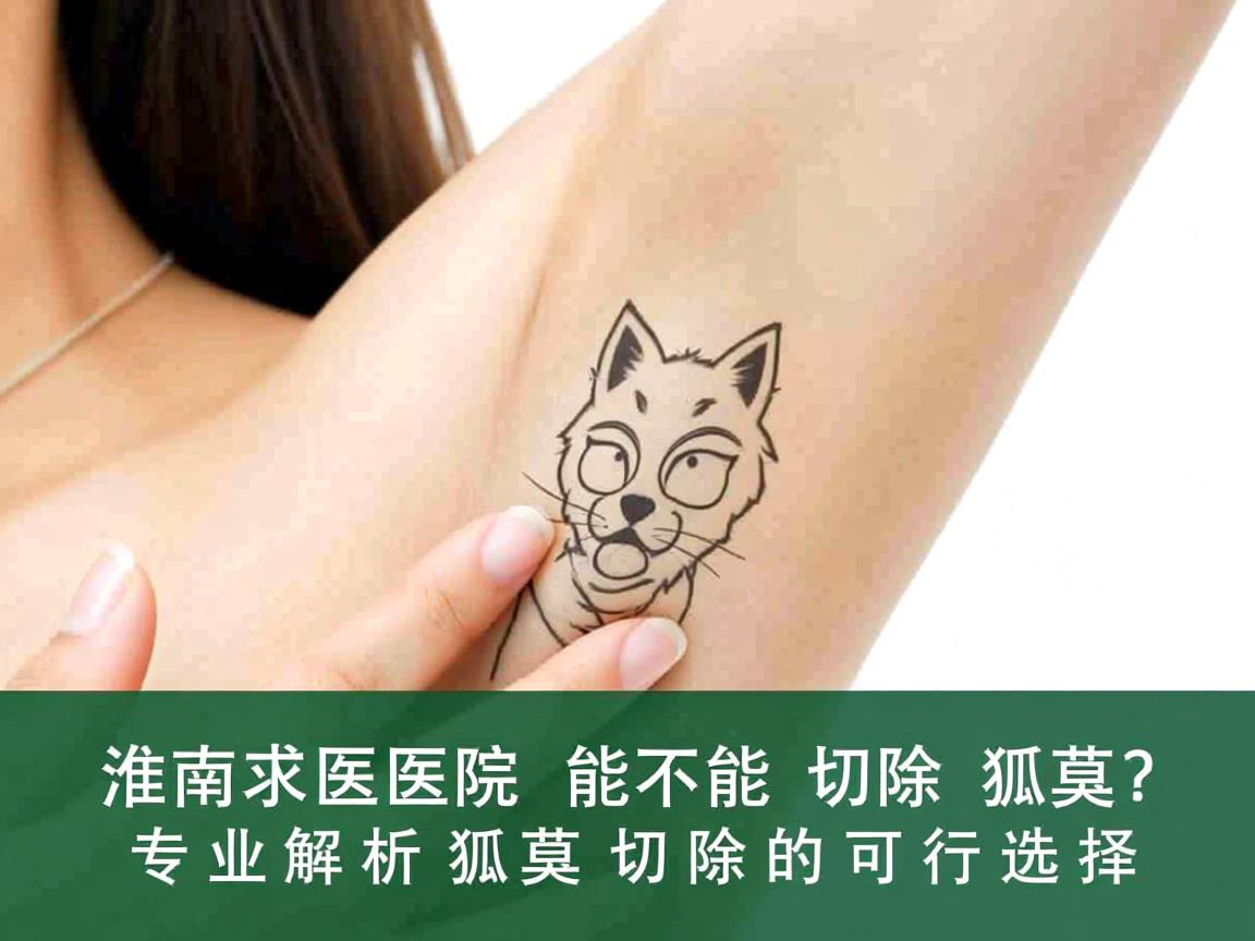 淮南医院能不能切除狐臭？专业解析狐臭切除的可行选择