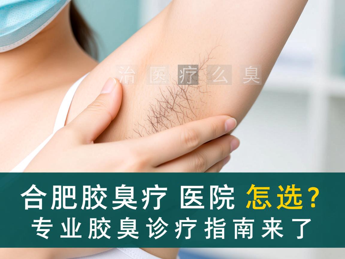 合肥腋臭治疗医院怎么选？专业腋臭诊疗指南来了