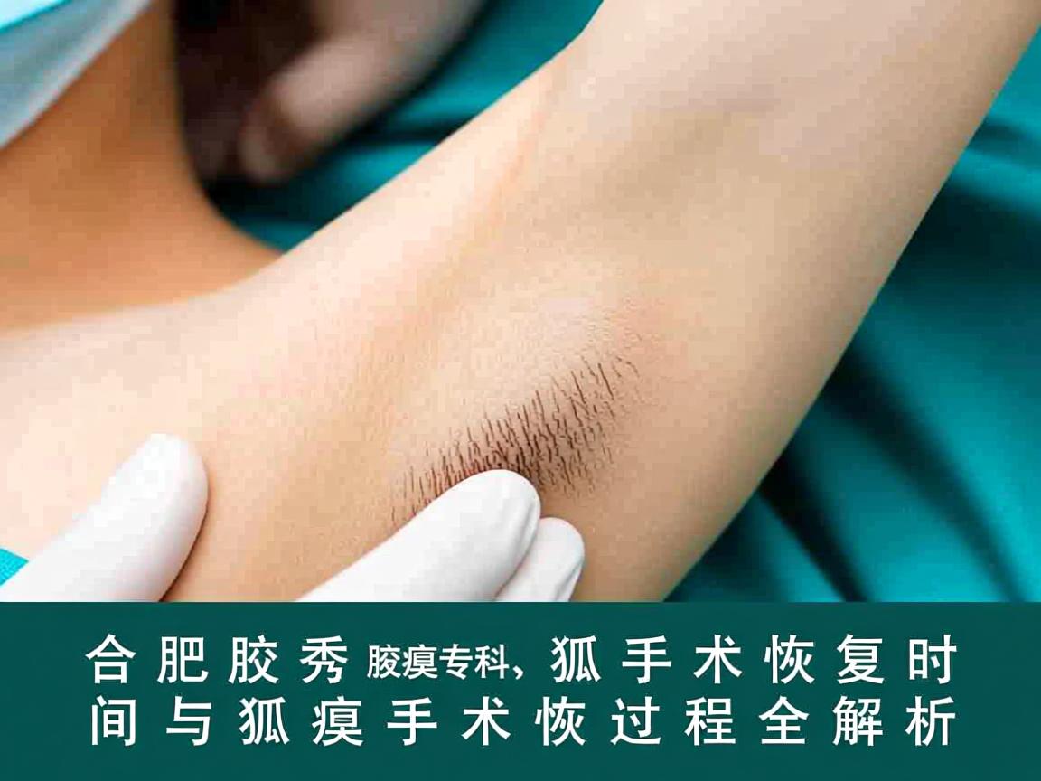 合肥腋秀腋臭专科，狐臭手术恢复时间与狐臭手术恢复过程全解析