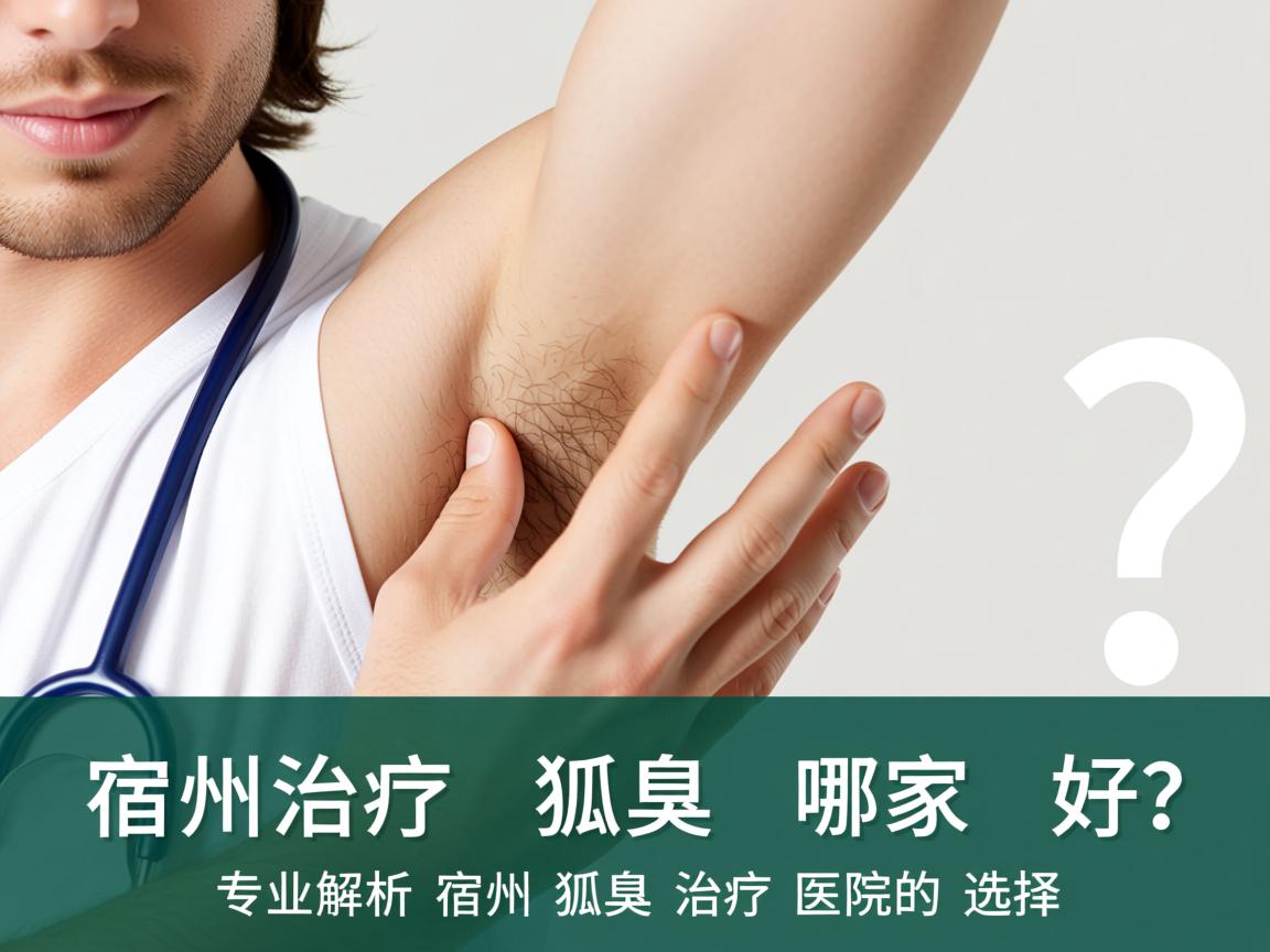宿州治疗狐臭哪家好？专业解析宿州狐臭治疗医院的选择
