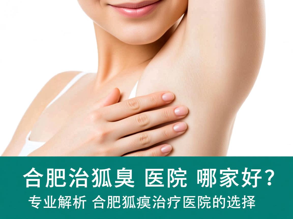 合肥治狐臭医院哪家好？专业解析合肥狐臭治疗医院的选择