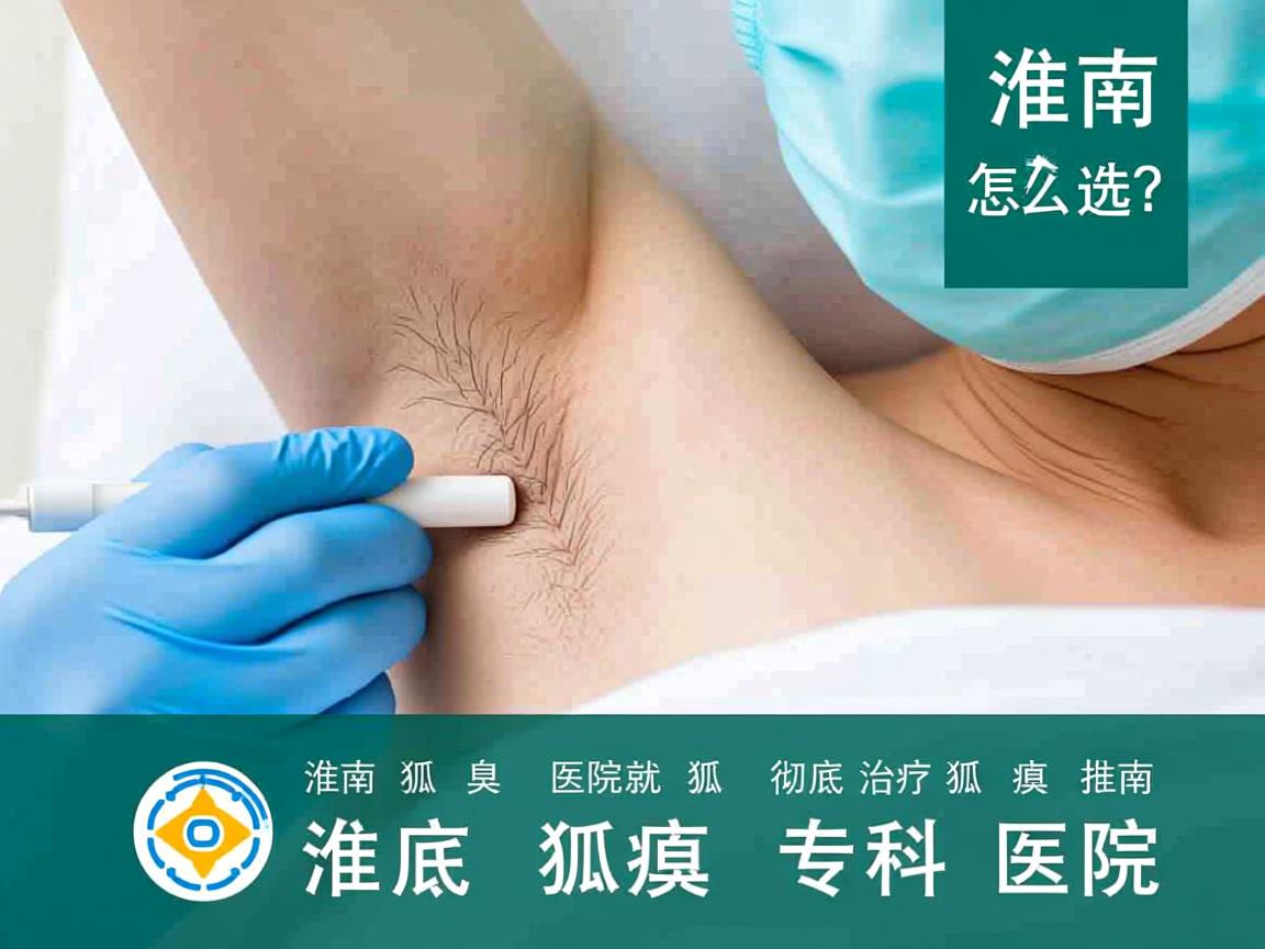 淮南狐臭医院怎么选？彻底治疗狐臭就找淮南狐臭专科医院