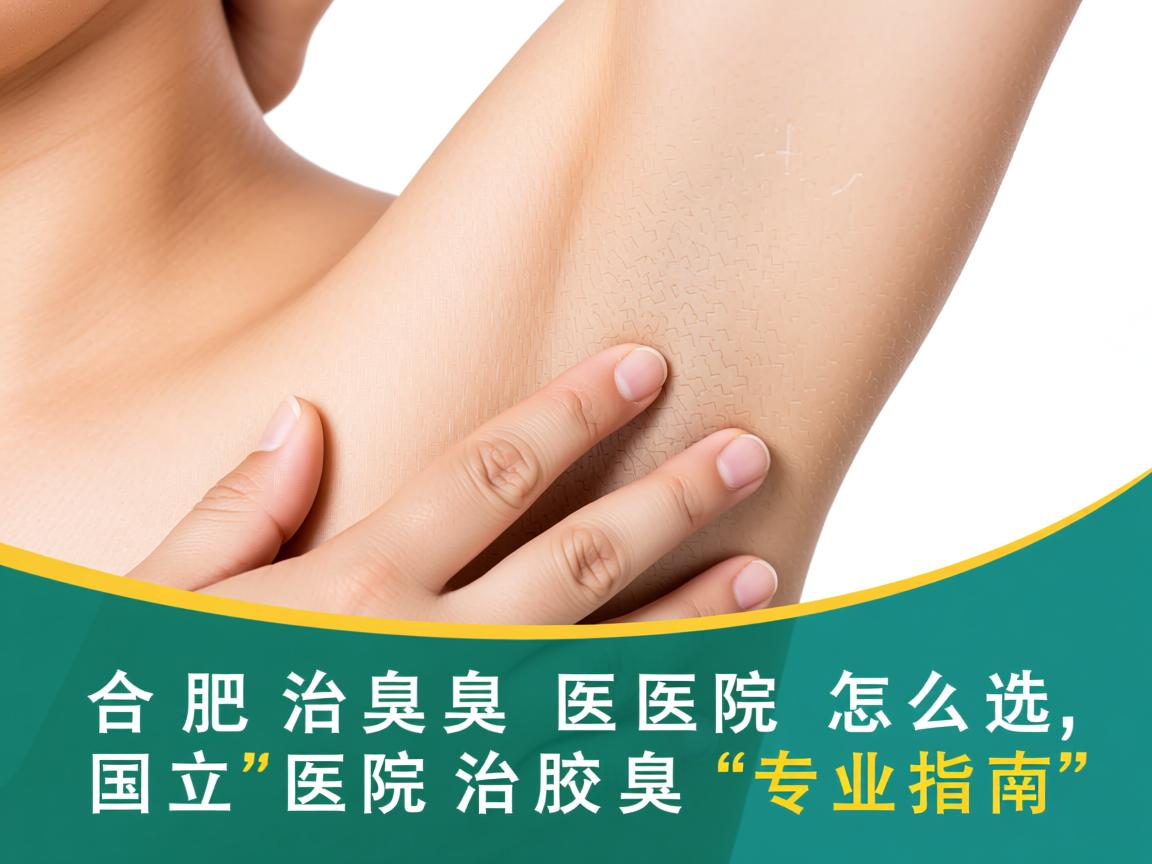 合肥治腋臭医院怎么选，国立医院治腋臭的专业指南