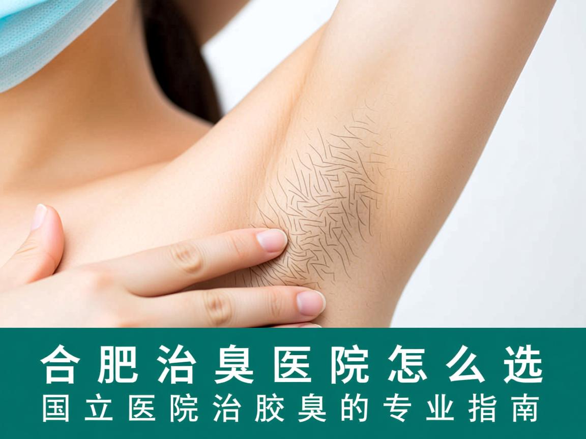 合肥治腋臭医院怎么选，国立医院治腋臭的专业指南