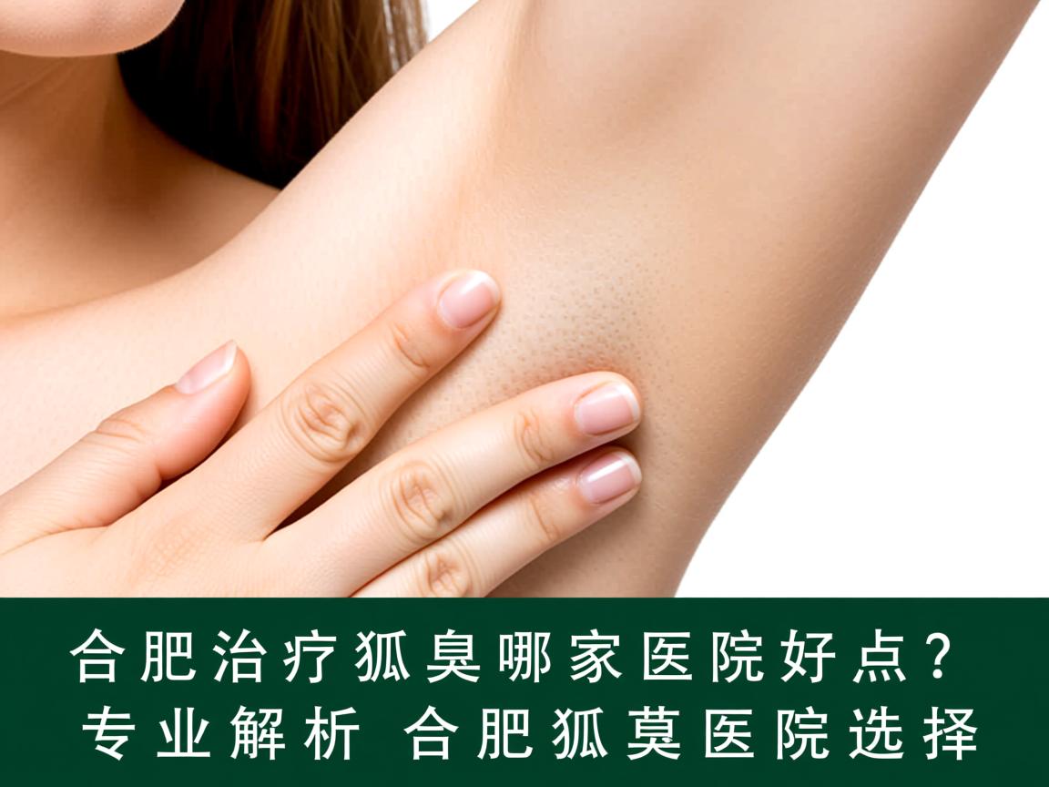 合肥治疗狐臭哪家医院好点？专业解析合肥狐臭医院选择