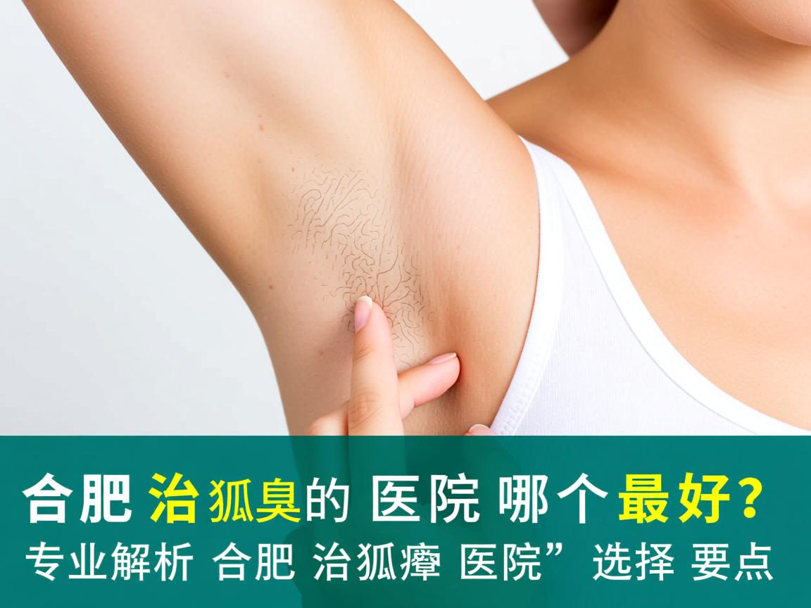 合肥治狐臭的医院哪个最好？专业解析合肥治狐臭医院的选择要点