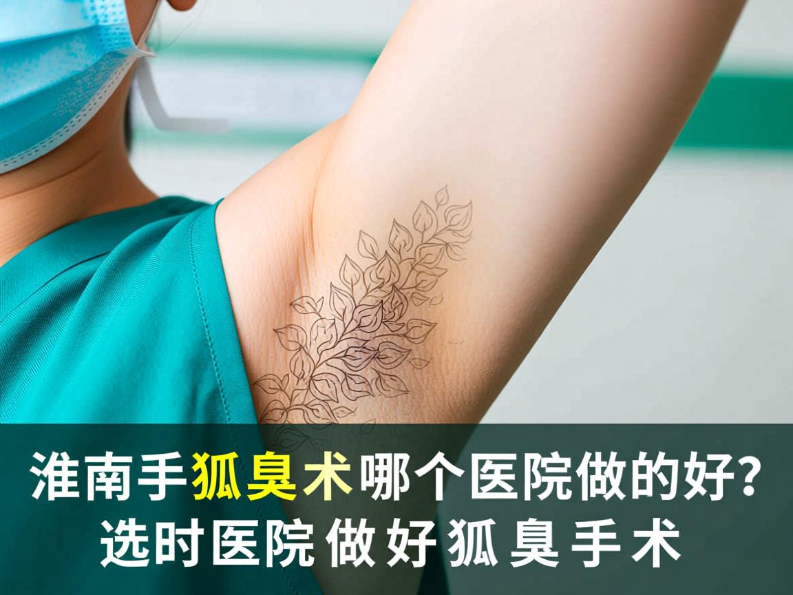 淮南狐臭手术哪个医院做的好？选对医院做好狐臭手术