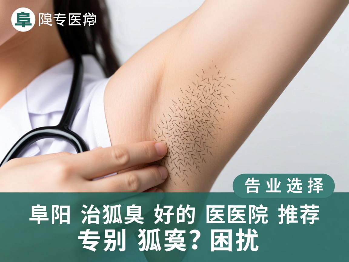 阜阳治狐臭好的医院推荐，专业选择，告别狐臭困扰