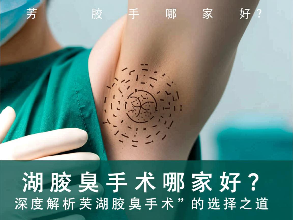 芜湖腋臭手术哪家好？深度解析芜湖腋臭手术的选择之道
