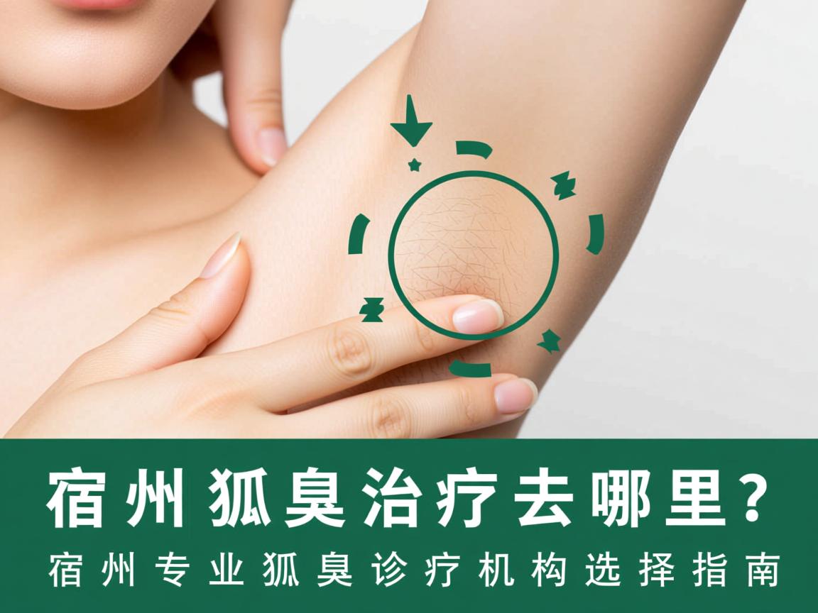 宿州狐臭治疗去哪里？宿州专业狐臭诊疗机构选择指南