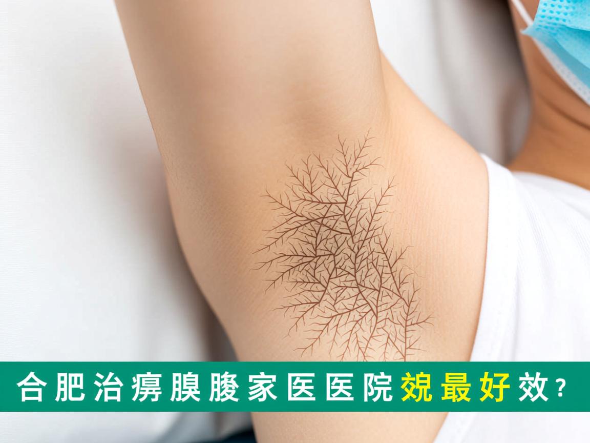 在合肥治疗腋臭哪家医院效果最好？深度解析合肥腋臭医院效果