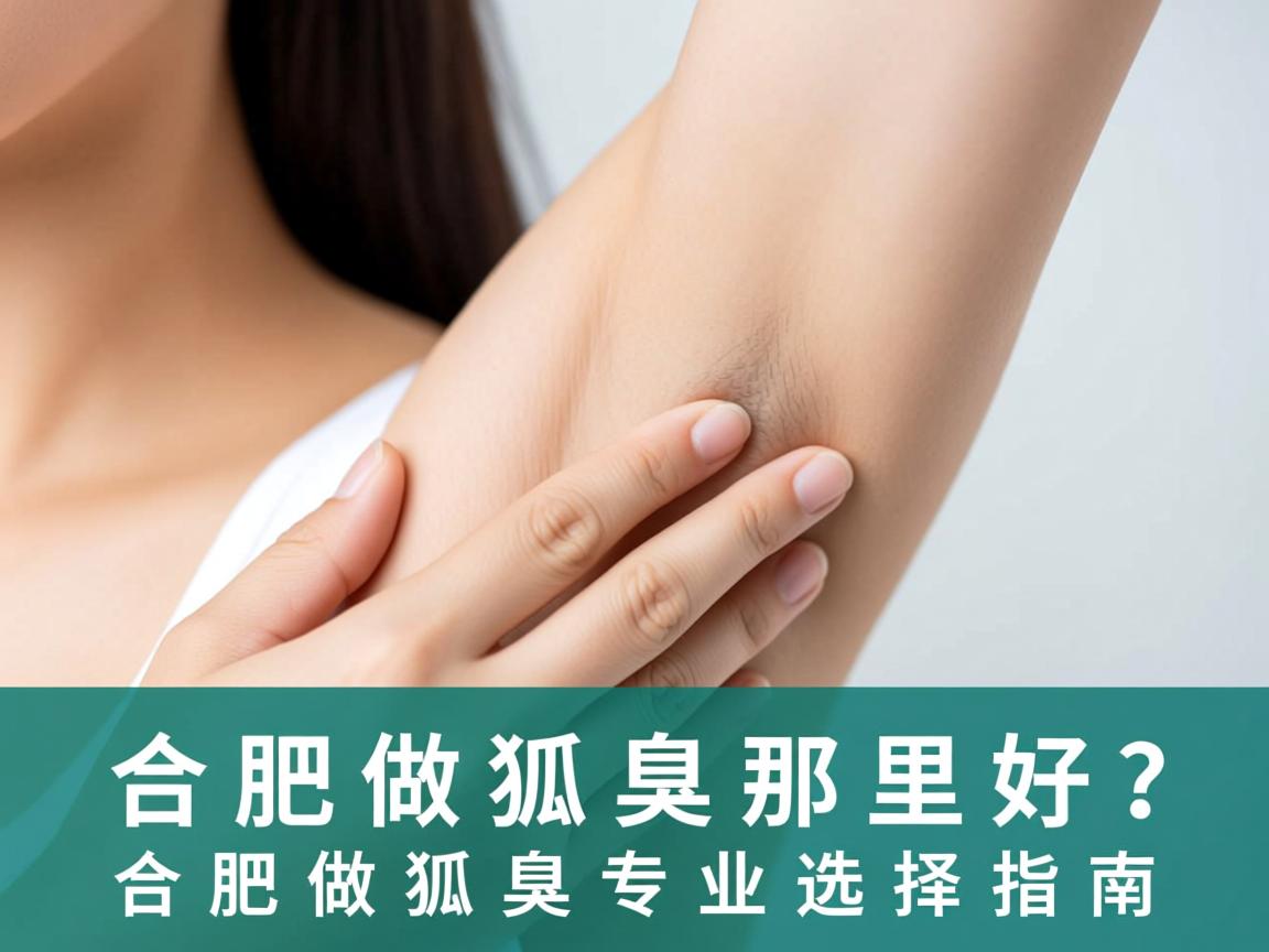 合肥做狐臭那里好？合肥做狐臭专业选择指南