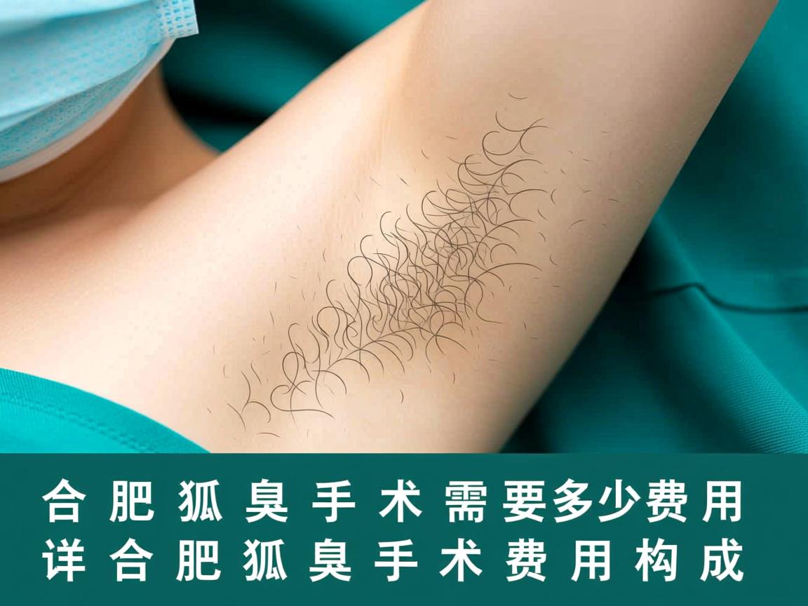 合肥狐臭手术需要多少费用，详解合肥狐臭手术费用构成