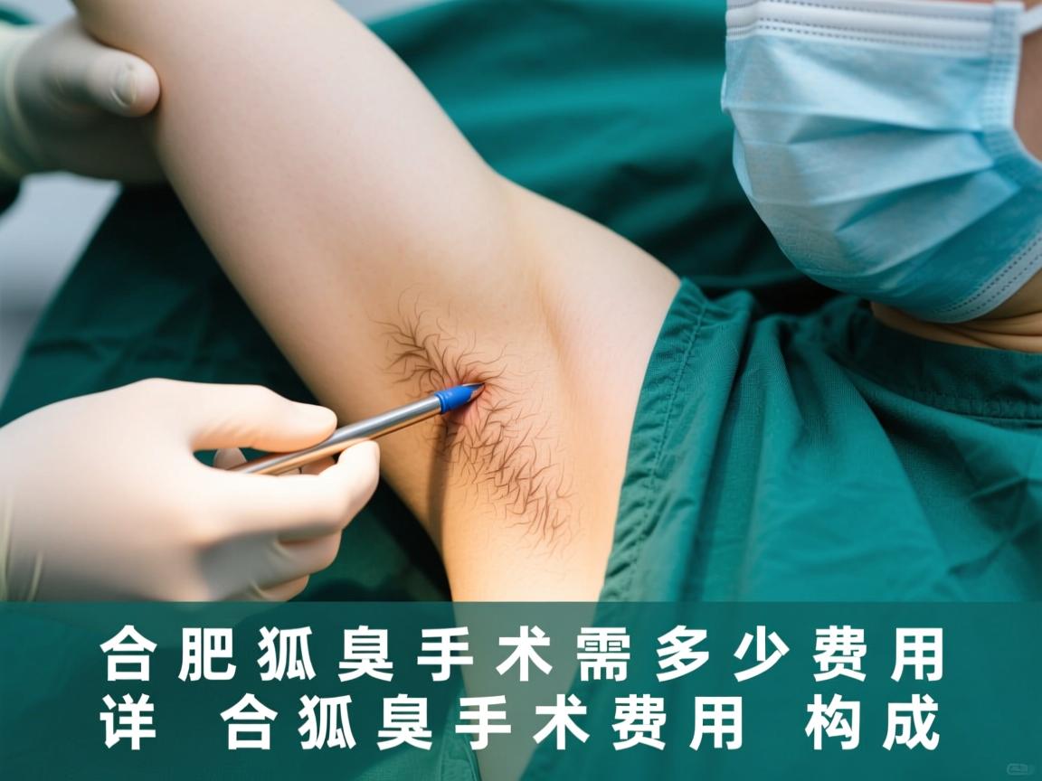 合肥狐臭手术需要多少费用，详解合肥狐臭手术费用构成