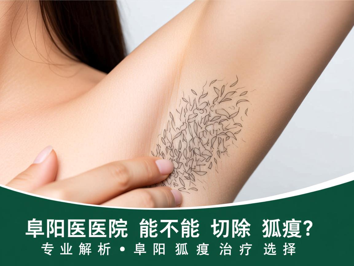 阜阳医院能不能切除狐臭？专业解析阜阳狐臭治疗选择