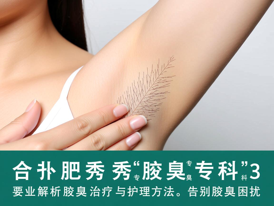 合肥腋秀腋臭专科，专业解析腋臭治疗与护理方法，告别腋臭困扰
