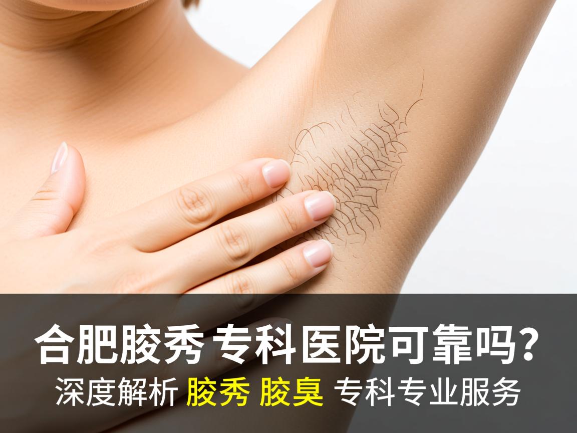 合肥腋秀腋臭专科医院可靠吗？深度解析腋秀腋臭专科的专业服务