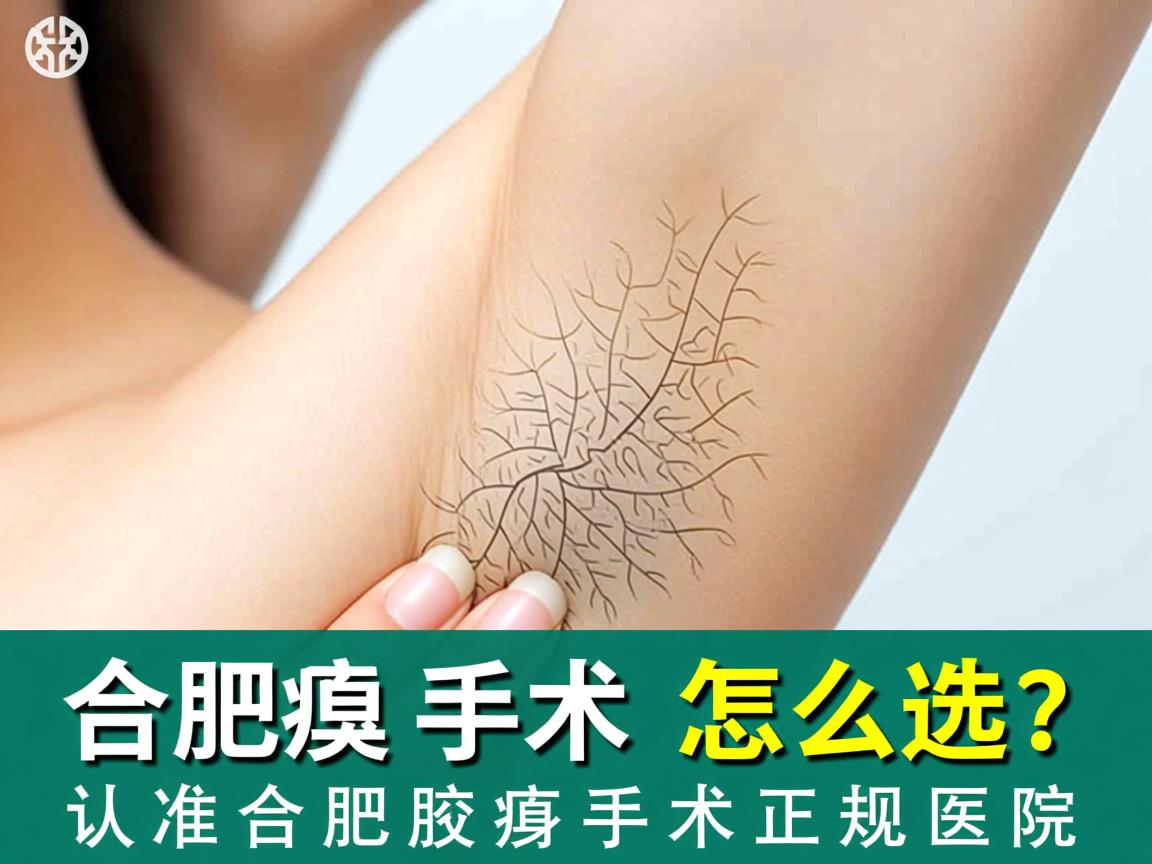 合肥腋臭手术怎么选？认准合肥腋臭手术正规医院