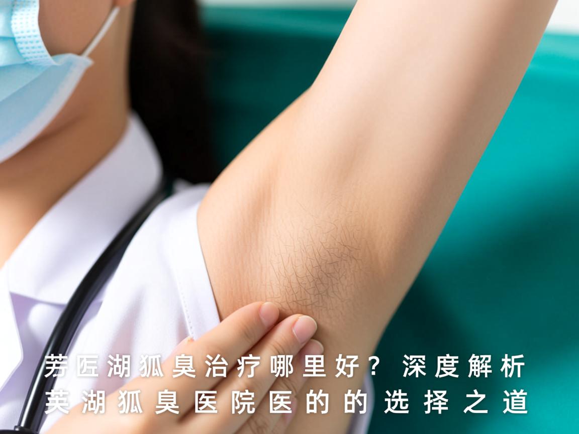 芜湖狐臭治疗哪里好？深度解析芜湖狐臭医院的选择之道