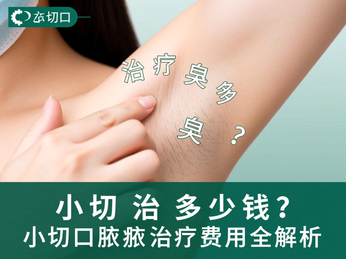 小切口治疗腋臭多少钱？小切口腋臭治疗费用全解析