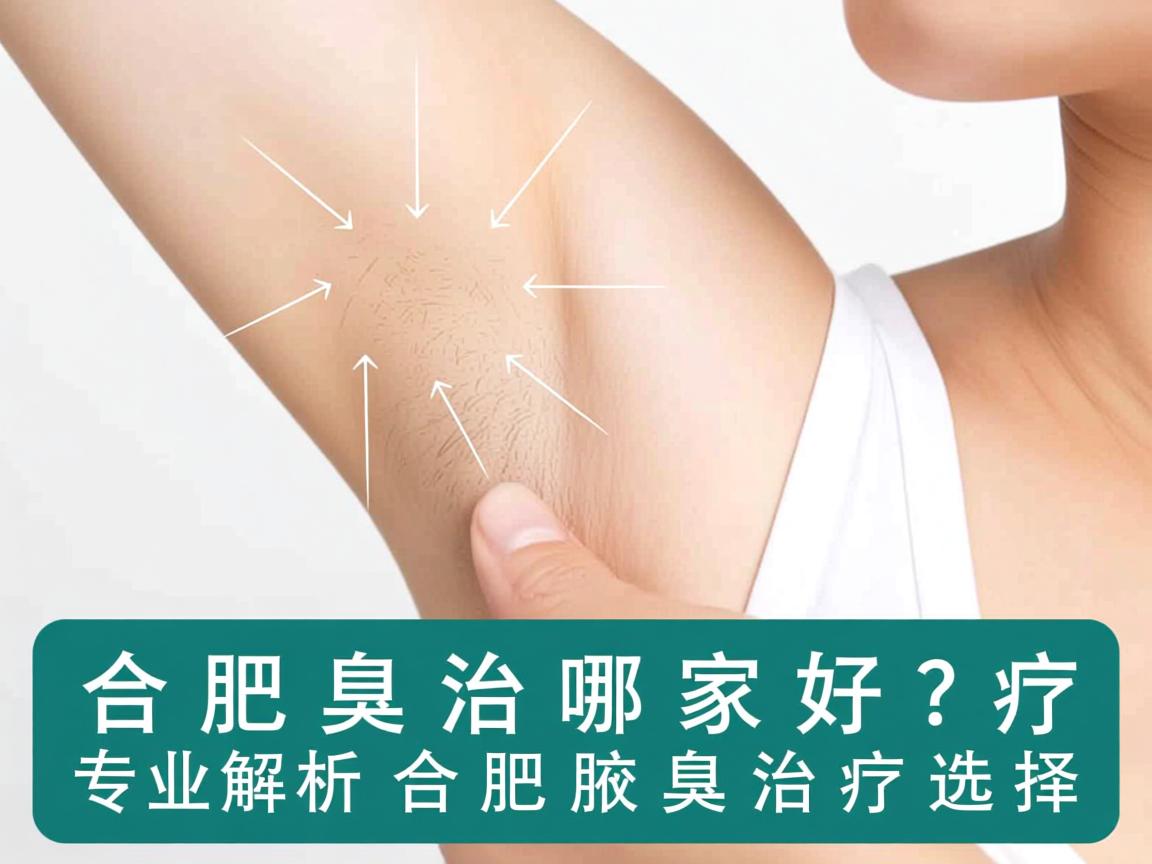 合肥腋臭治疗哪家好？专业解析合肥腋臭治疗选择