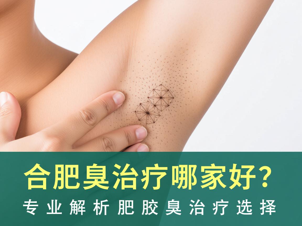 合肥腋臭治疗哪家好？专业解析合肥腋臭治疗选择