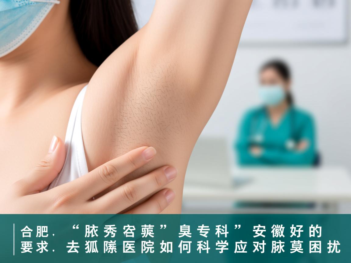 合肥腋秀腋臭专科，安徽好的去狐臭医院如何科学应对腋臭困扰
