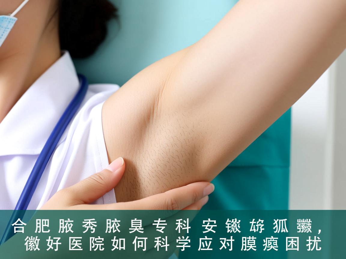 合肥腋秀腋臭专科，安徽好的去狐臭医院如何科学应对腋臭困扰