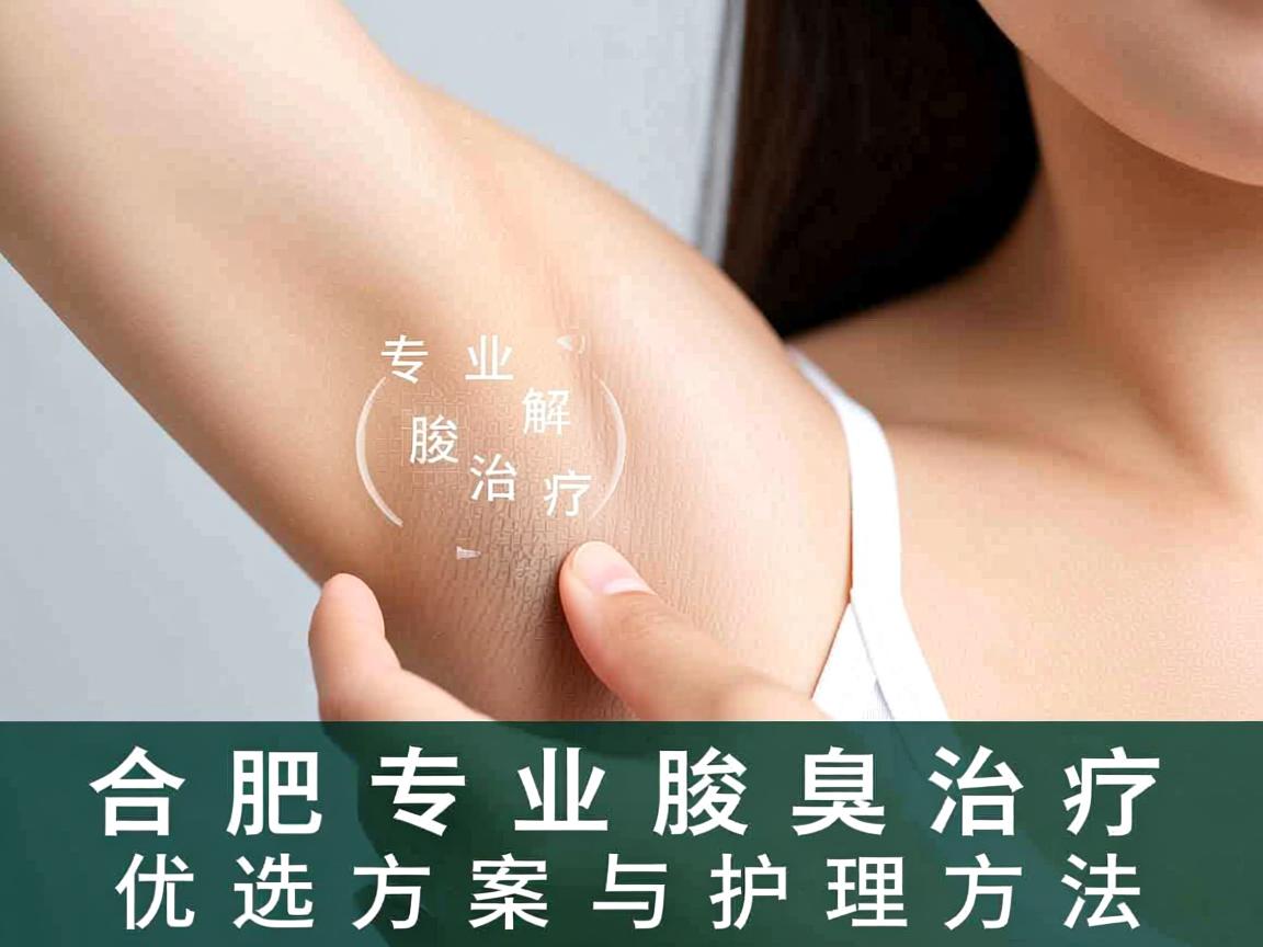 合肥腋臭治疗，专业解析腋臭治疗的优选方案与护理方法
