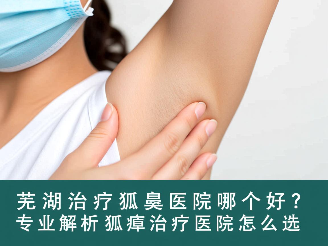 芜湖治疗狐臭医院哪个好？专业解析狐臭治疗医院怎么选