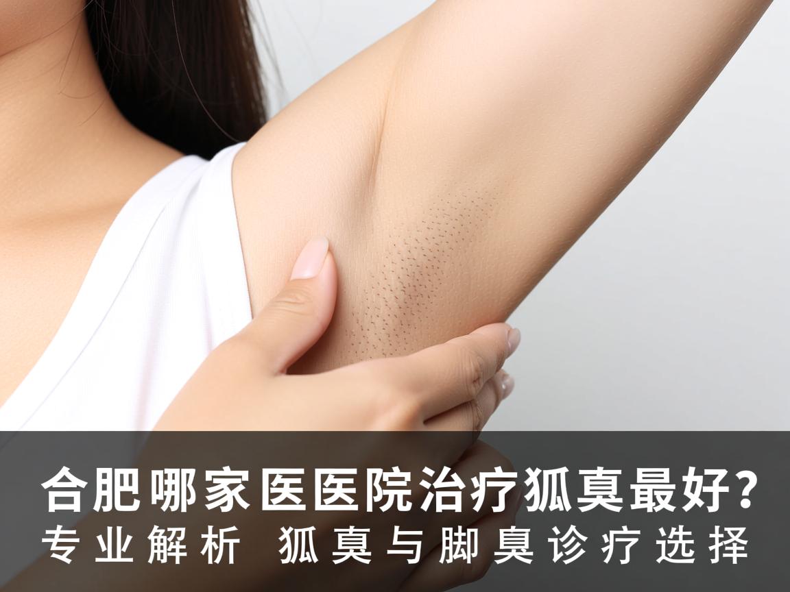 合肥哪家医院治疗狐臭最好？专业解析狐臭与脚臭诊疗选择