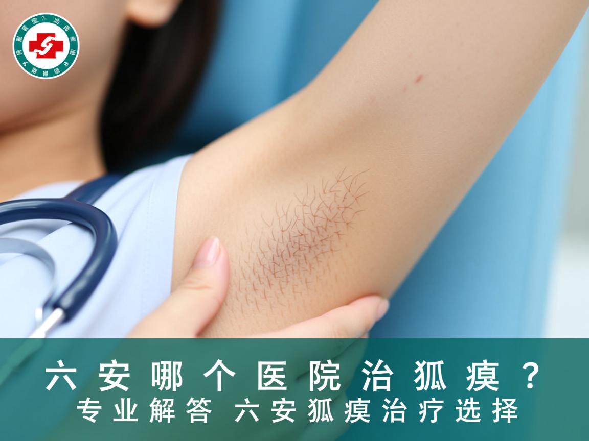 六安哪个医院治狐臭？专业解答六安狐臭治疗选择