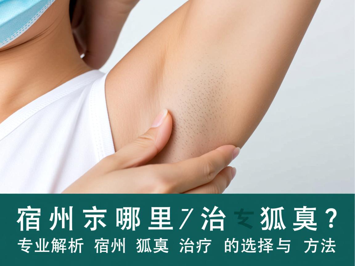 宿州哪里治疗狐臭?专业解析宿州狐臭治疗的选择与方法 宿州哪里治疗狐臭?专业解析宿州狐臭治疗的选择与方法