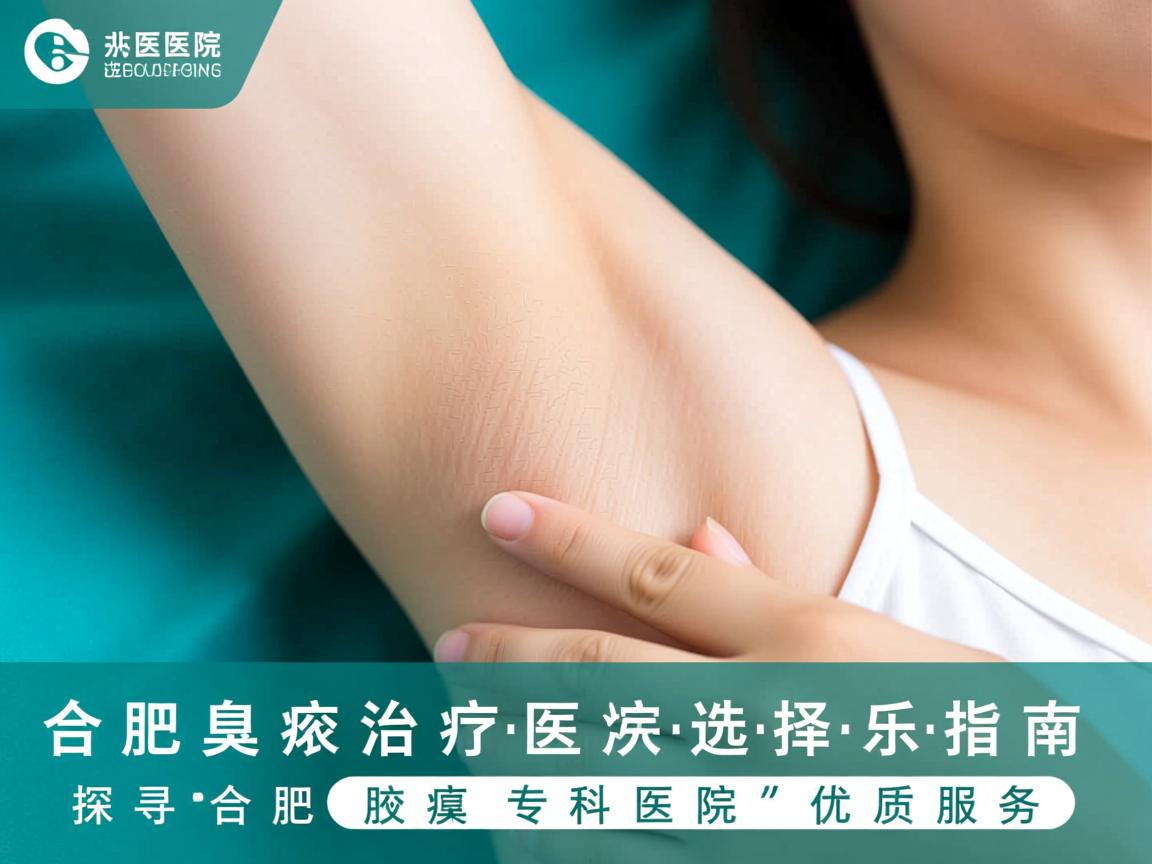 合肥腋臭治疗医院选择指南，探寻合肥腋臭专科医院的优质服务