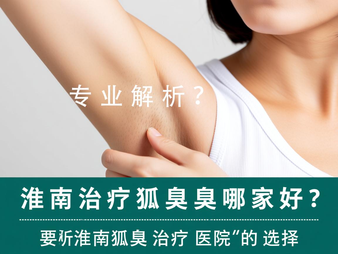 淮南治疗狐臭哪家好？专业解析淮南狐臭治疗医院的选择