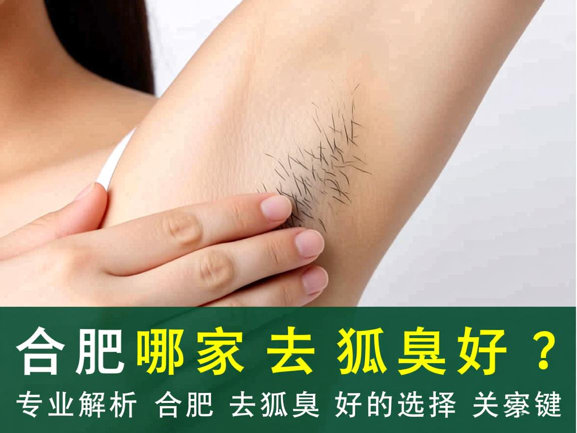 合肥哪家去狐臭好？专业解析合肥去狐臭好的选择关键