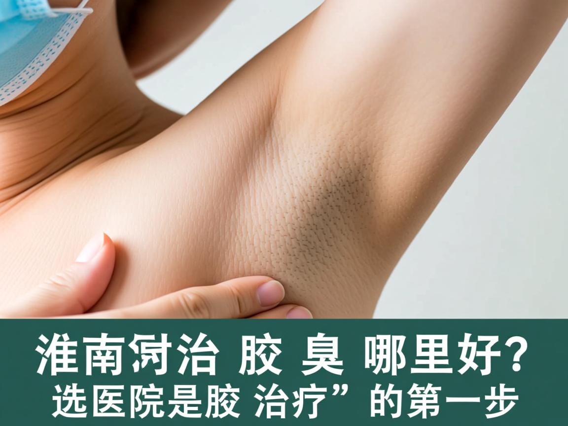 淮南治疗腋臭哪里好？选对医院是腋臭治疗的第一步