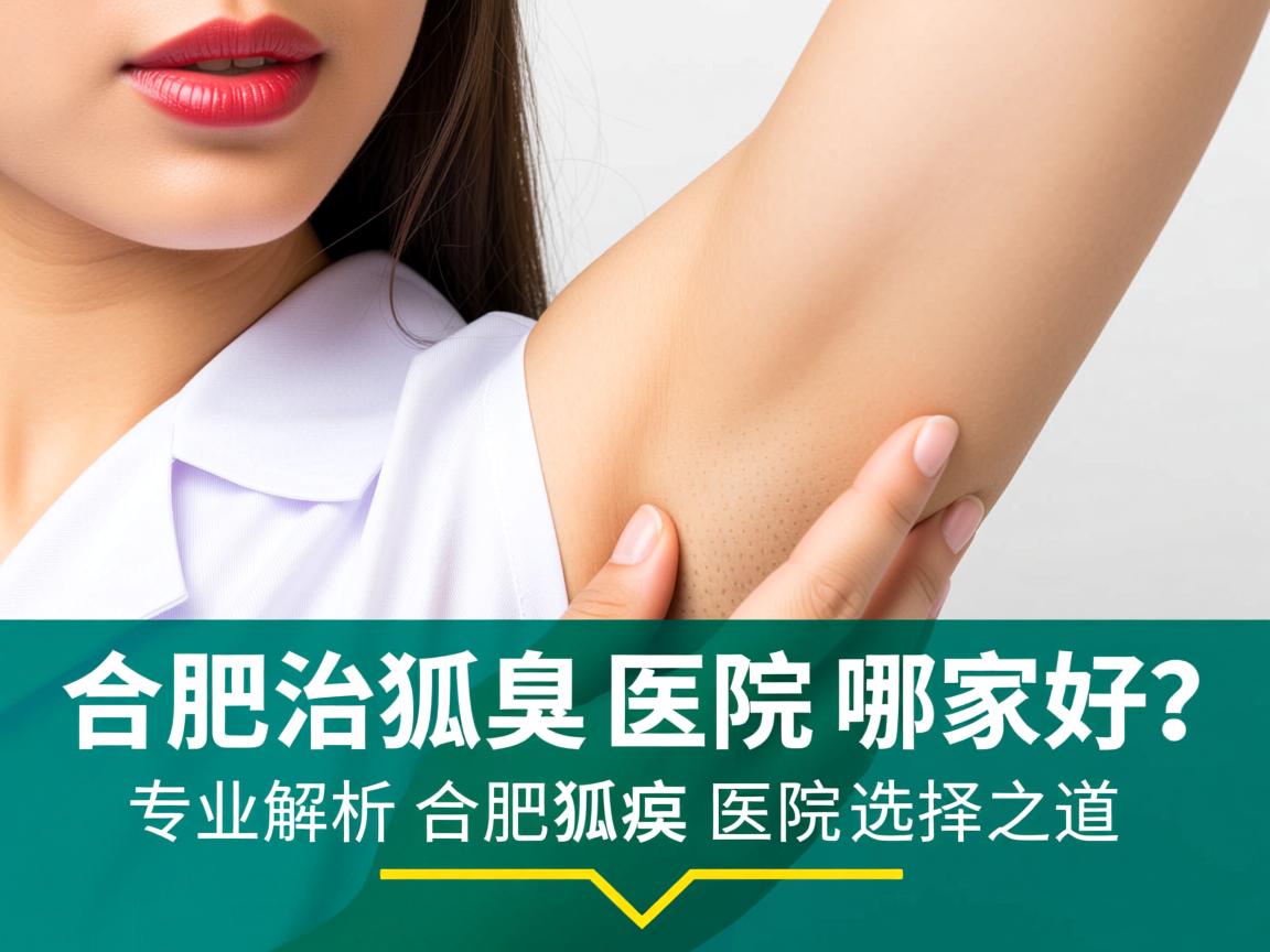 合肥治狐臭医院哪家好？专业解析合肥狐臭医院选择之道