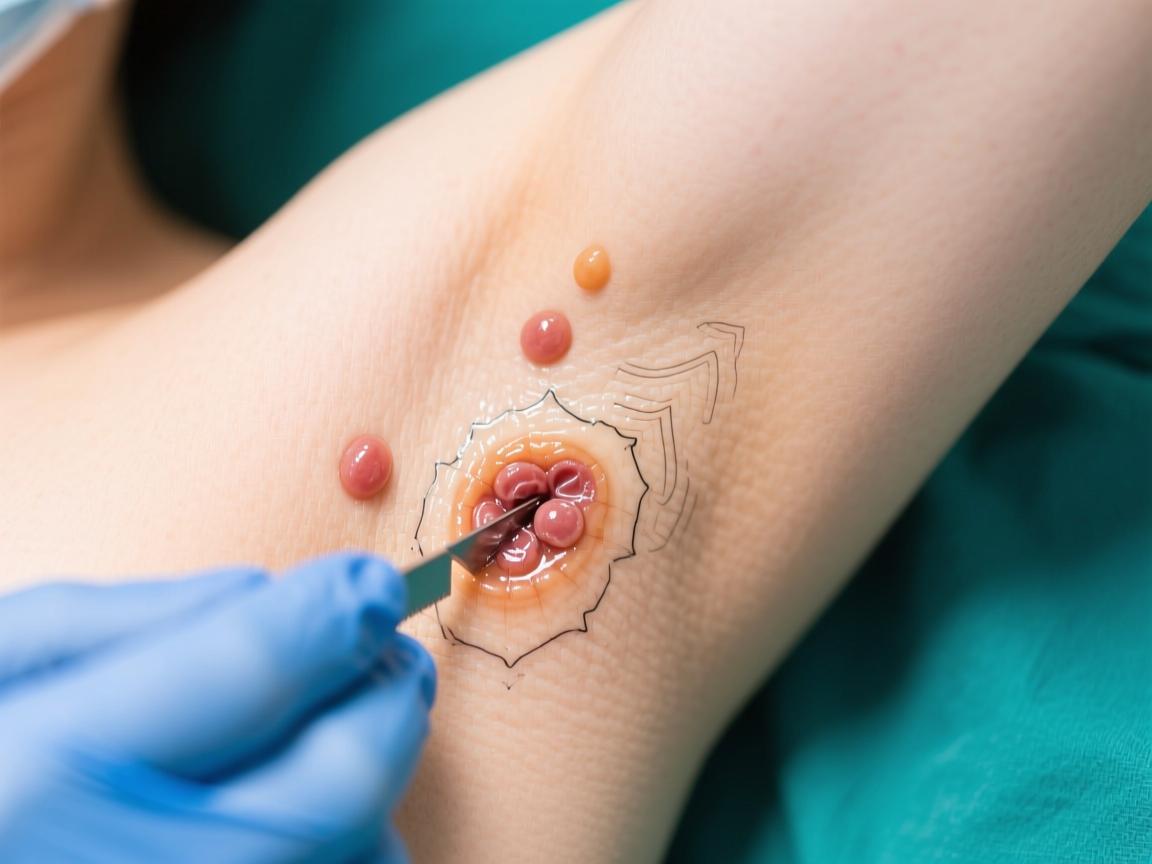 小切口潜行汗腺清除术，解析腋臭根治的汗腺清除术新选择